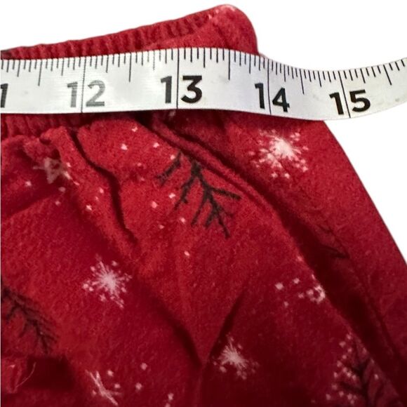 Ellen Tracy Pajama Set Womens Tree Star Red Black Christmas. Womens Size Small. - Picture 6 of 8